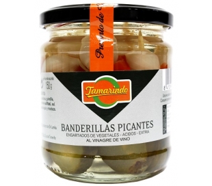 BANDERILLAS PICANTES TAMARINDO 150 GR.