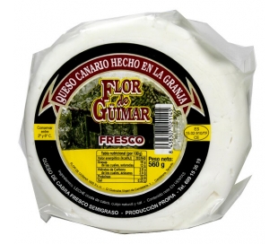 QUESO FRESCO CABRA FLOR DE GUIMAR 560 GR.