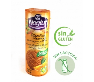 GALLETA DIGESTIVE NARANJA NOGLUT SANTIVERI 195 GR.