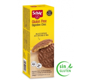 GALLETA DIGESTIVE CHOCOLATE SCHAR PACK 3X50 GR.