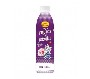 YOGUR LIQUIDO CON FRUTOS DEL BOSQUE REINA 1,5 LITROS