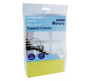 BAYETA MICROFIBRA ESPECIAL CRISTALES ARCON NATURA 1 UD.