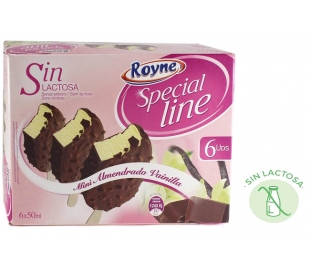 HELADO MINI BOM VAINILLA ROYNE PACK 6X50 ML.