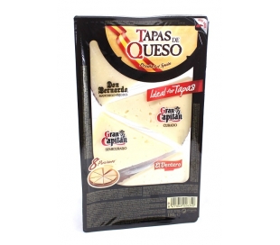 QUESO SEMICURADO TABLA CUÑAS GRAN CAPITAN 180 GR.