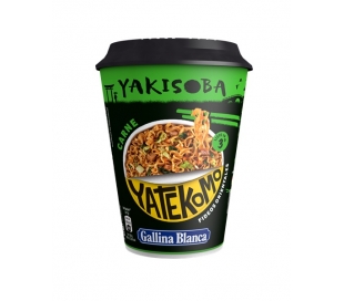 FIDEOS ORIENTALES CARNE VASO YAKISOBA 93 GR.