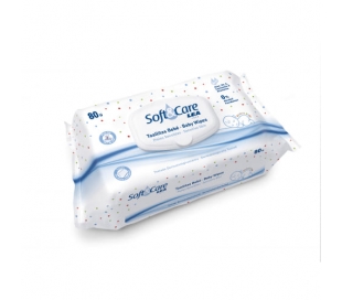 TOALLITAS BABY SOFT LEA 80 UN.
