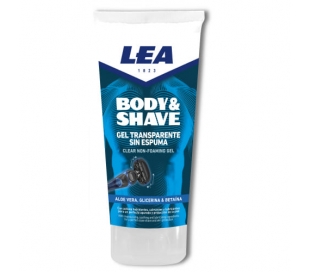 GEL AFEITAR BODY&SHAVE LEA 175 ML.