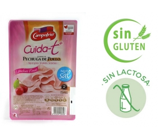 POLLO PECHUGA EXTRAJUGOSA CAMPOFRIO 80 GR.LONCHAS