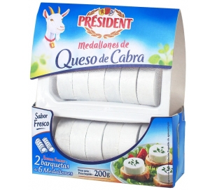 queso-cabra-medallones-fresco-president-200-grs