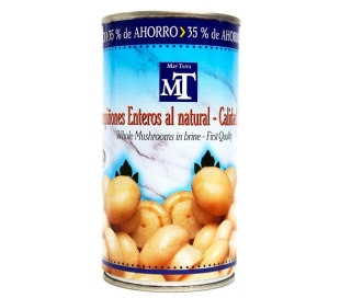 CHAMPIÑON ENTERO MAR TERRA 185 GR.