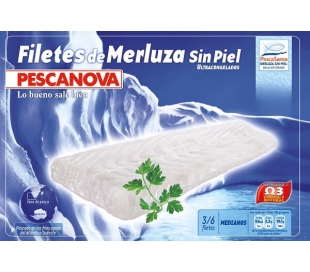 MERLUZA FILETE PESCANOVA 400 GR.