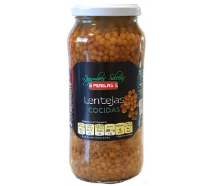 LENTEJAS COCIDA EXTRA PENELAS 400 GRS.