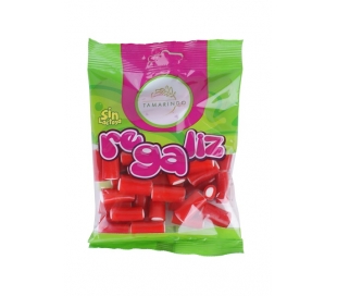 GOLOSINAS GOMA REGALIZ TACO RELLENO FRESA TAMARINDO 200 GR.