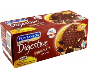 GALLETAS DIGESTIVE CHOCOLATE FONTANEDA 300 GR.