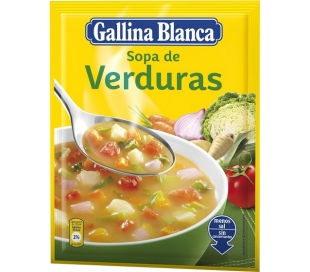 SOPA VERDURAS GALLINA BLANCA 51 GR.