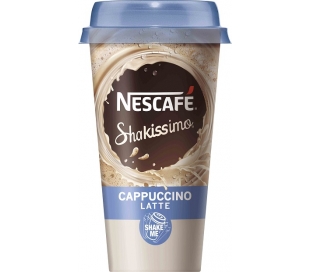 CAFE LIQUIDO CAPPUCCINO LATTE NESCAFE SHAKISSIMO 190 ML.
