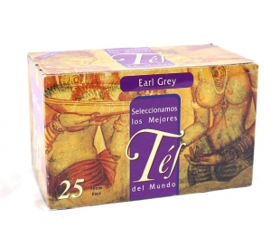 INFUSIÓN TÉ EARL GREY TÉS DEL MUNDO 25 UN.