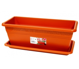 JARDINERA +PLATO 40CM. 112969 1 UN.