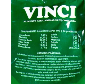 COMIDA PAJAROS PERIQUITOS VINCI 1 KG.