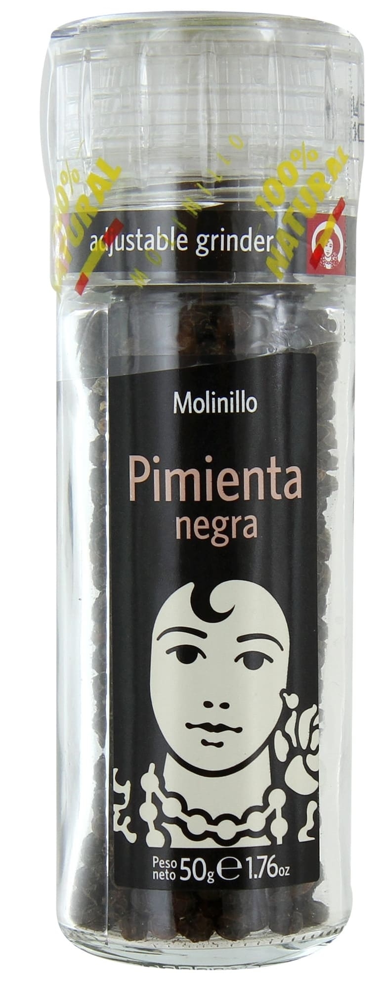 Molinillo Pimienta Negra Carmencita - Home Sentry