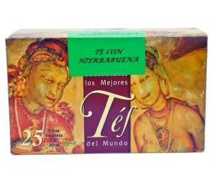 INFUSIÓN TÉ HIERBABUENA TÉS DEL MUNDO 25 UN.