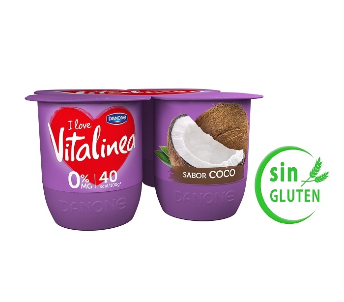 Danone Sabor Coco 4x120 g : : Alimentación y bebidas