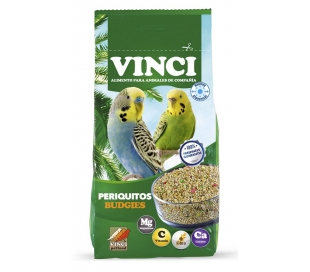 COMIDA PÁJAROS PERIQUITOS VINCI 1 KG.