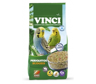 COMIDA PAJAROS PERIQUITOS VINCI 1 KG.