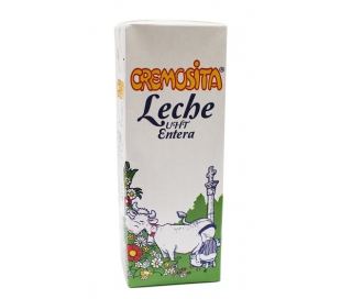 LECHE ENTERA CREMOSITA 1 L.