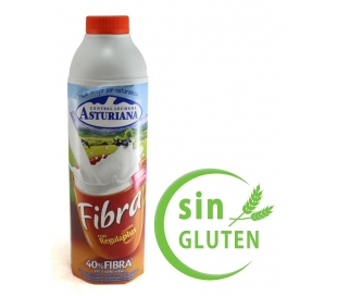 LECHE NATURFIBRA SEMIDESNA ASTURIANA 1 L.