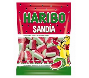 GOLOSINAS DE GOMA SANDIA HARIBO 90 GRS.