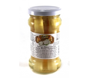 ESPARRAGOS CORTOS CELORRIO FRASCO 110 GR.