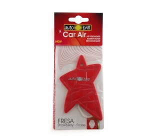 AMBIENTADOR DE COCHE FRESA CAR AIR 1 UD.
