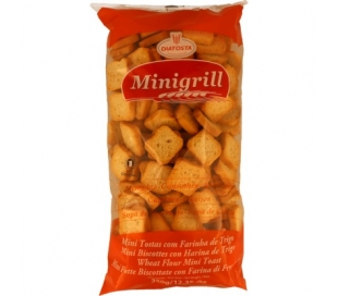 MINI TOSTADA TRIGO NORMAL DIATOSTA 350 GRS.