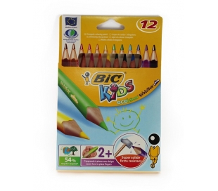 LAPICES DE COLORES EVO/TRI BIC 12 UD.