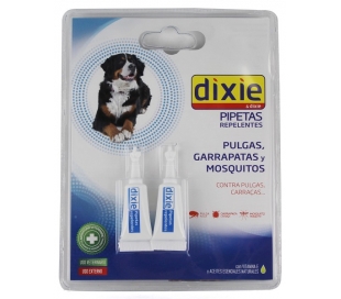 CUIDADO MASCOTA PIPETA REPELENTE DIXIE PACK 2X1 ML.