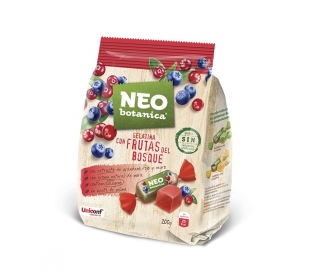 GOLOSINA GELATINA FRUTAS DEL BOSQUE NEO BOTANICA 150 GRS.