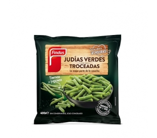 JUDIAS VERDES TROZO FINDUS 400 GR.