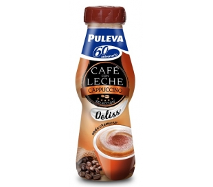 CAFÉ LÍQUIDO C/LECHE CAPPUCCINO PULEVA 220 ML.