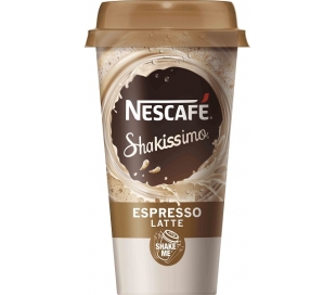 CAFE LIQUIDO EXPRESSO LATTE NESCAFE SHAKISSIMO 190 ML.