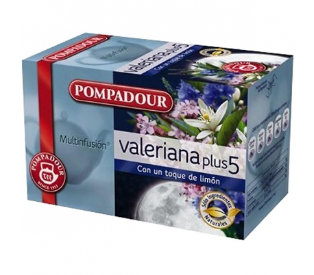 INFUSION VALERIANA PLUS POMPADOUR 20 UN.