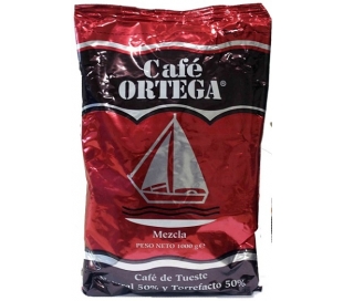 CAFÉ TUESTE MEZCLA GRANO ORTEGA 1.000 GR.