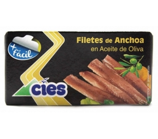 ANCHOAS FILETES AC.OLIVA CIES 50 GR.