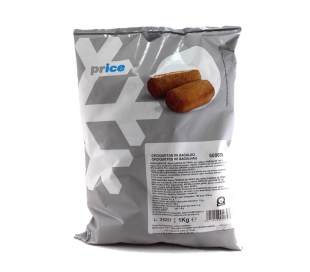 CROQUETAS BACALAO PRICE 1 KG.