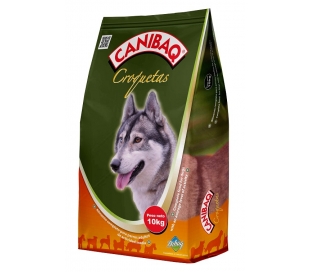 COMIDA PERRO CROQUETAS CANIBAQ 10 KG.