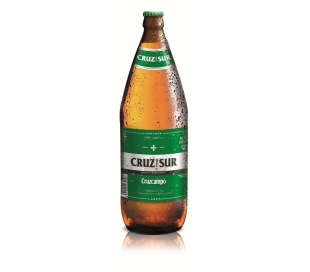 CERVEZA LAGER, BOTELLA CRUZ DEL SUR 1 L.