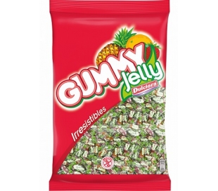 CARAMELOS GOMA SABORES FRUTALES GUMMY JELLE 2 KG.
