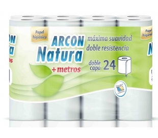 papel-higienico-doble-capa-arcon-natura-24-unidades