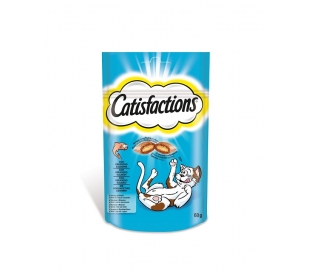 COMIDA GATO CON SALMÓN CATISFACTIONS 60 GR.