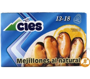 MEJILLONES NATURAL CIES 69 GR.